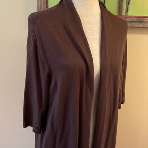 NWOT Chico's Shortsleeve Ribbed Knit Sweater